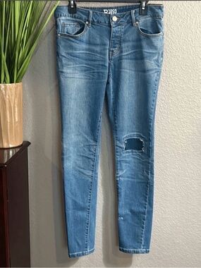 B8/5 R1893, denim blue jeans, butterfly Front size 8